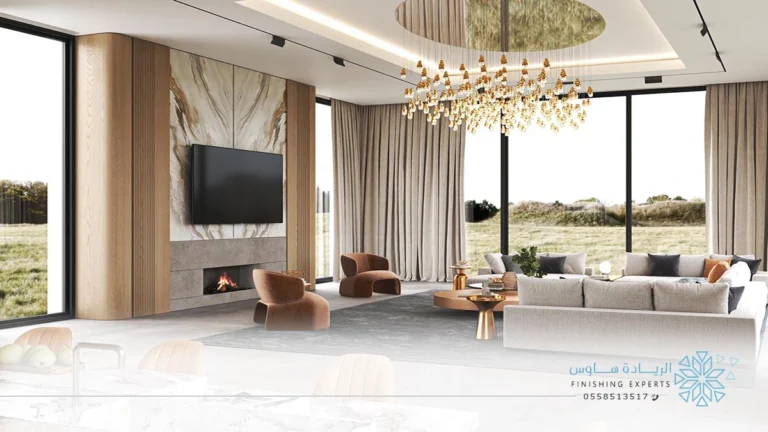 تصميم وتركيب واجهات تلفزيون الرياض