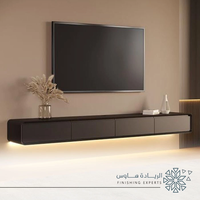 احدث مكتبات خشب مع بديل الشيبورد في الرياض