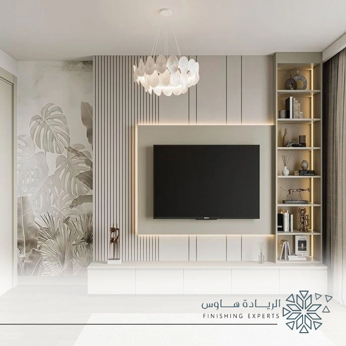 احدث مكتبات خشب مع بديل الشيبورد في الرياض